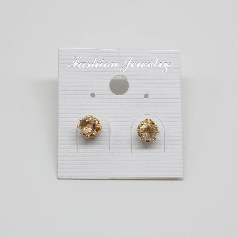 2018 новые модные Романтические ювелирные изделия круглые Кристальные