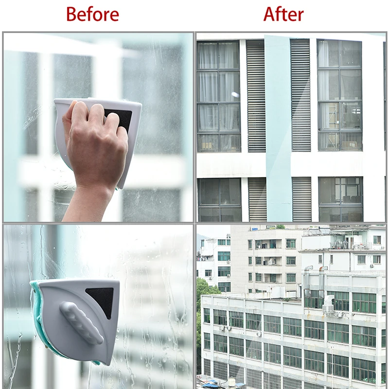 FHEAL домашний стеклоочиститель щетка для чистки стекла двухсторонняя Магнитная