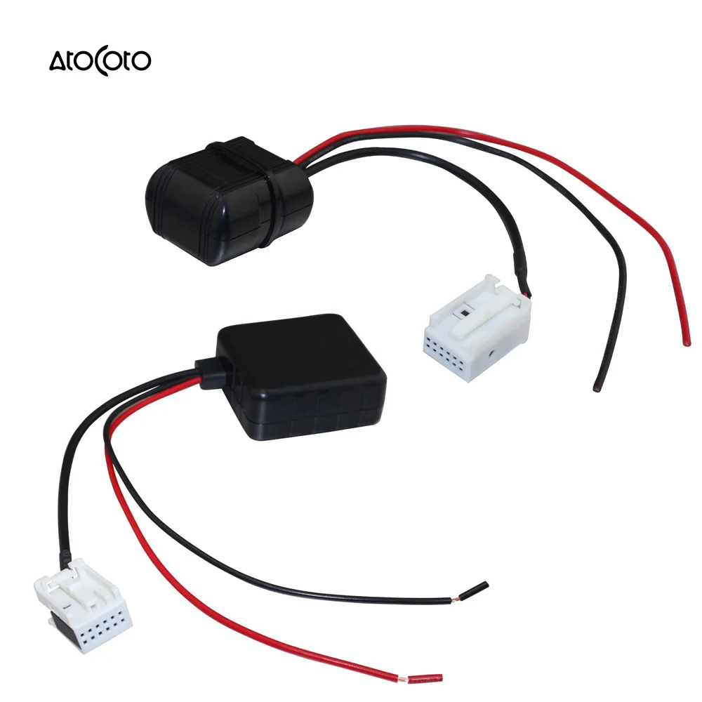 Автомобильный модуль Bluetooth для VW RCD210 RCD310 RCD510 Радио стерео Aux кабель адаптер с фильтром беспроводной аудио вход