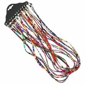 Цепочка для очков в стиле бохо для женщин и девушек, цветная хлопковая веревка для солнцезащитных очков, держатель, цепочка для очков, 12 шт.