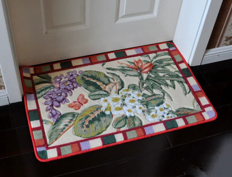 Бытовая украшения замша цзяньхуа спальня Гостиная маты 50 * 80 см | Дом и сад