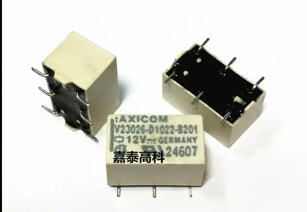 

NEW relay V23026-D1022-B201 12V V23026-D1022-B201-12V 12V 12VDC SOP6 5PCS/LOT