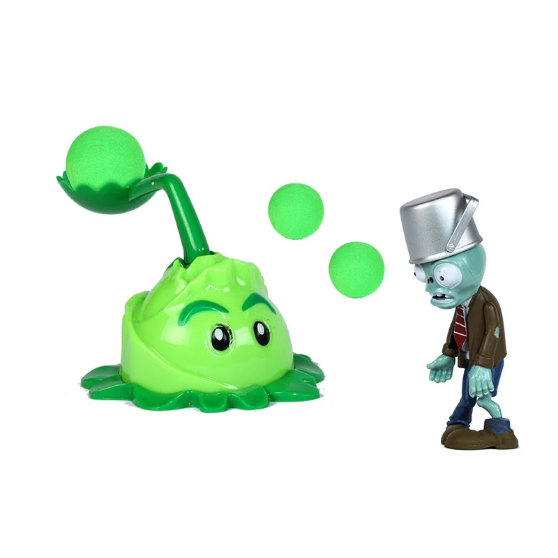(Y) green 2 no box 6 комплектов/партия, модель растения зомби, виниловые фигурки, Растения против Зомби, экшн-игрушки, игры, игрушки для детей - Цвет: (Y) green 2 no box