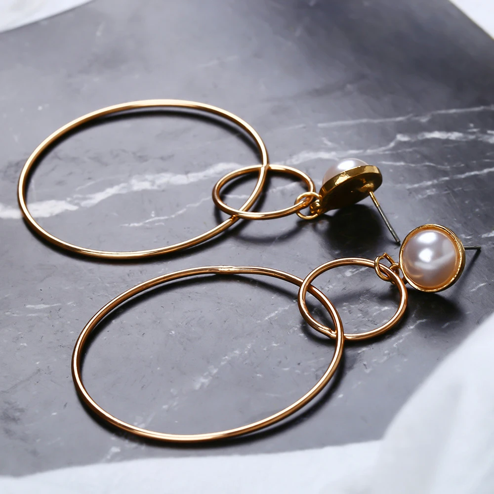 Женские серьги подвески ZHAOFENG длинные модные свадебные висячие