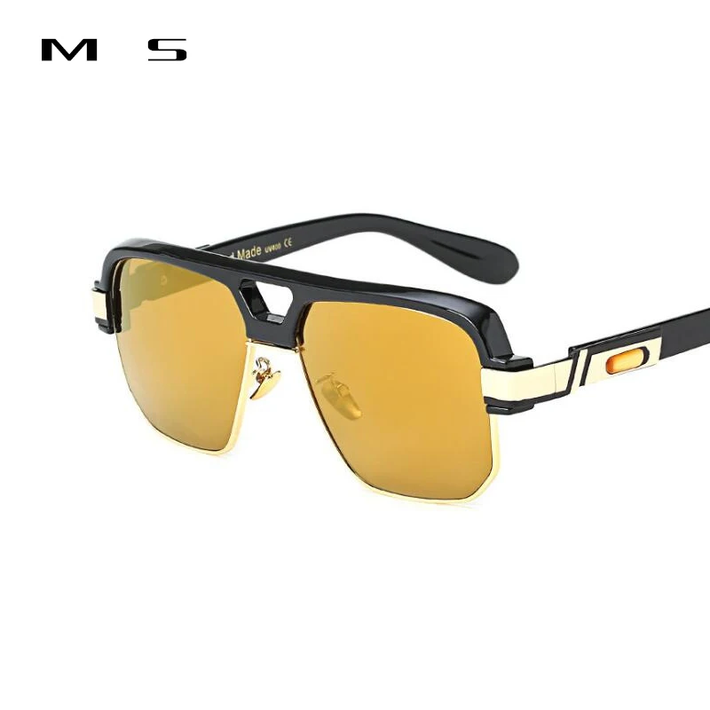 Мужские солнцезащитные очки с защитой uv400 в классическом стиле|brand sun glasses|designer