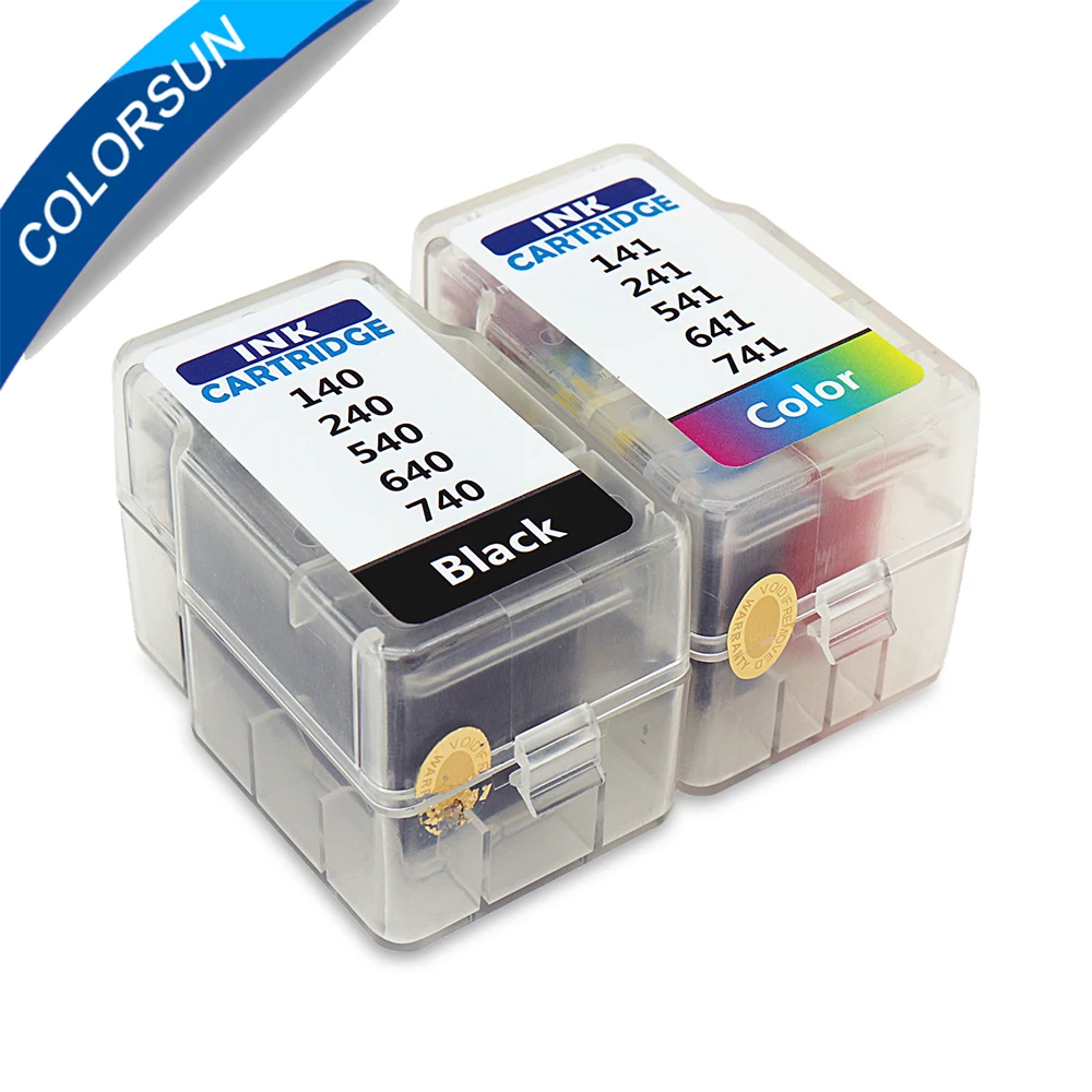 Набор для заправки Colorsun canon 540 541 чернильный картридж MG2150 MG2155 MG2170 MG3180 MG3550 MG3250 MG3570
