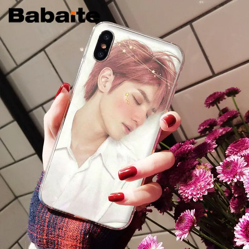 Babaite корейский красивый мальчик NCT Новый чехол для телефона Fundas iPhone X XS MAX 6 6s 7 7plus 8
