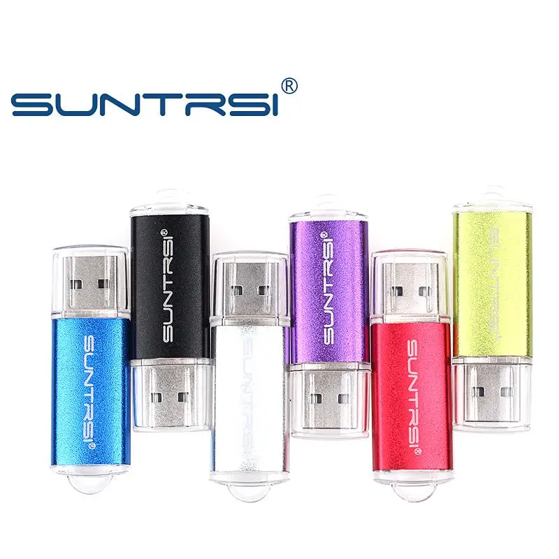 Suntrsi USB флешка OTG адаптер металлический накопитель 32 ГБ флешки для смартфона Android