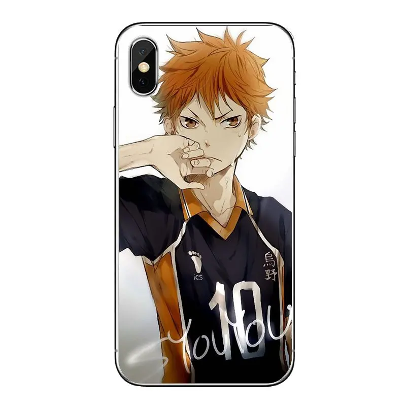 For Xiaomi Mi A1 A2 5X 6X 8 lite SE Pro Max Mix 2 2S 3 Mi5 Mi5S Anime Fandoms Hinata Syouyou Haikyuu Soft Transparent Skin Cover |