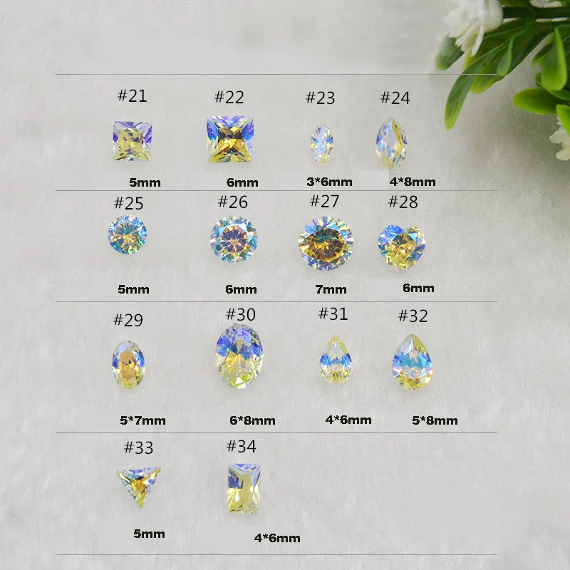 1 упаковка разноцветные стразы для дизайна ногтей|Стразы и украшения| |