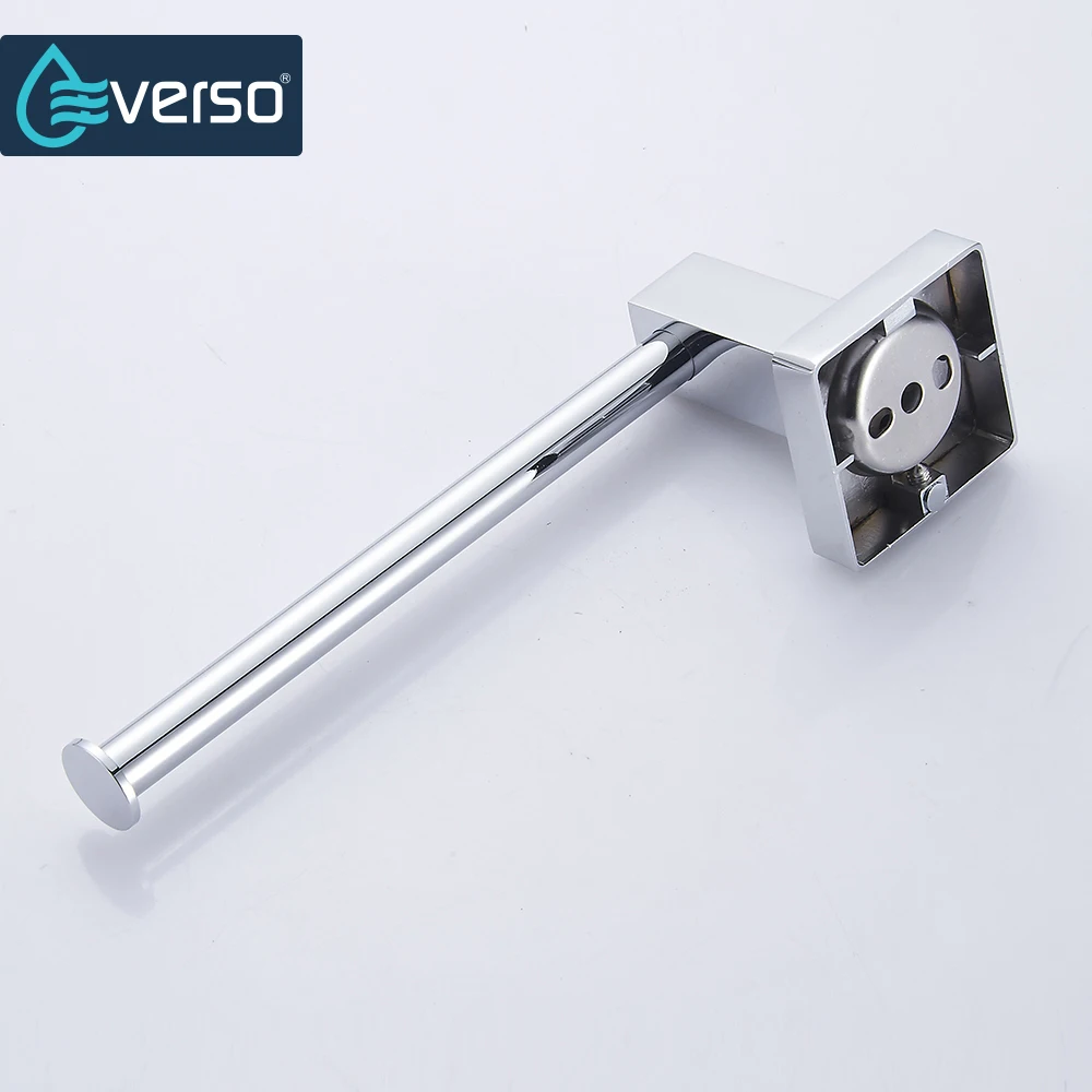 EVERSO настенное крепление держатель туалетной бумаги хром 304 SUS нержавеющая сталь туалетная рулонная бумага держатель для аксессуаров для ванной
