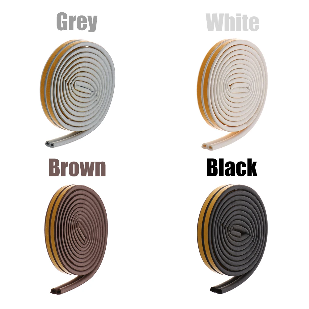 Уплотнительная лента для дверей и окон самоклеящаяся Звукоизоляционная