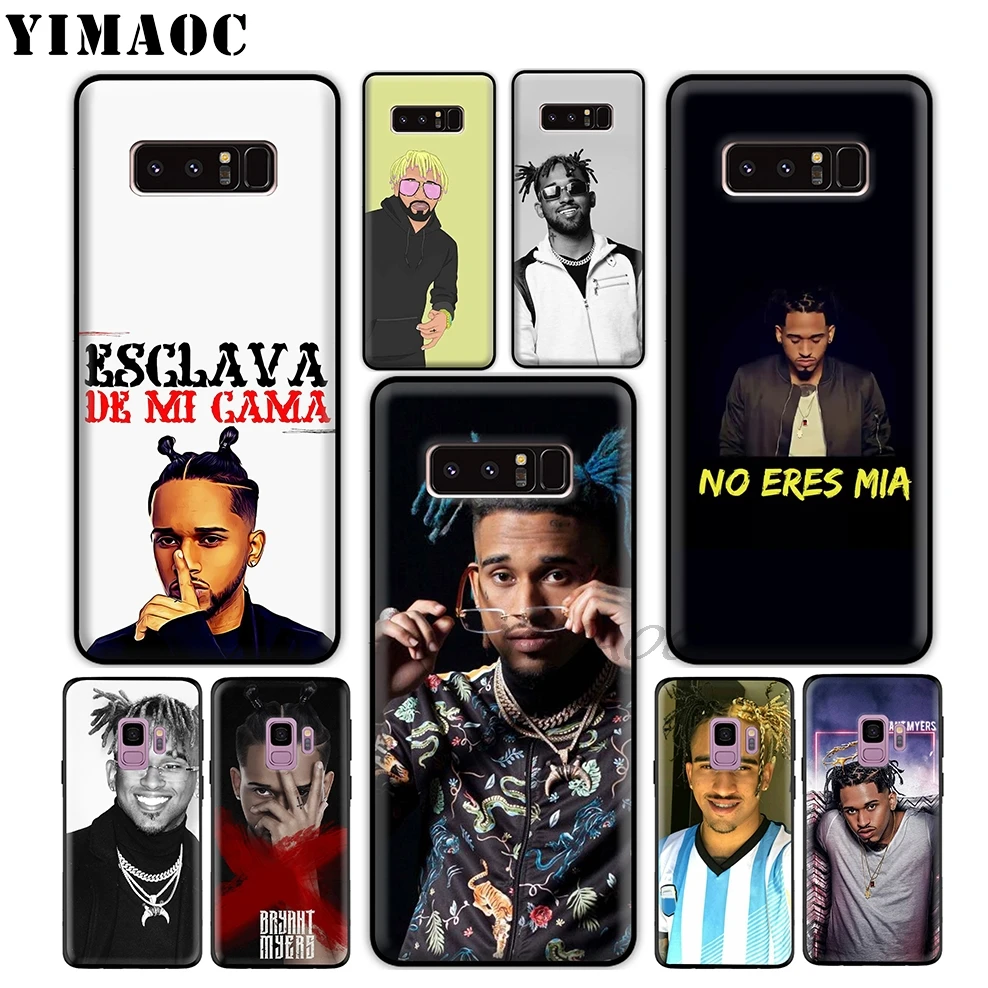 Мягкий силиконовый чехол YIMAOC Bryant Myers Singer из ТПУ для Samsung Galaxy S10 S10e S9 S8 Plus S7 S6 Edge &amp J6 |