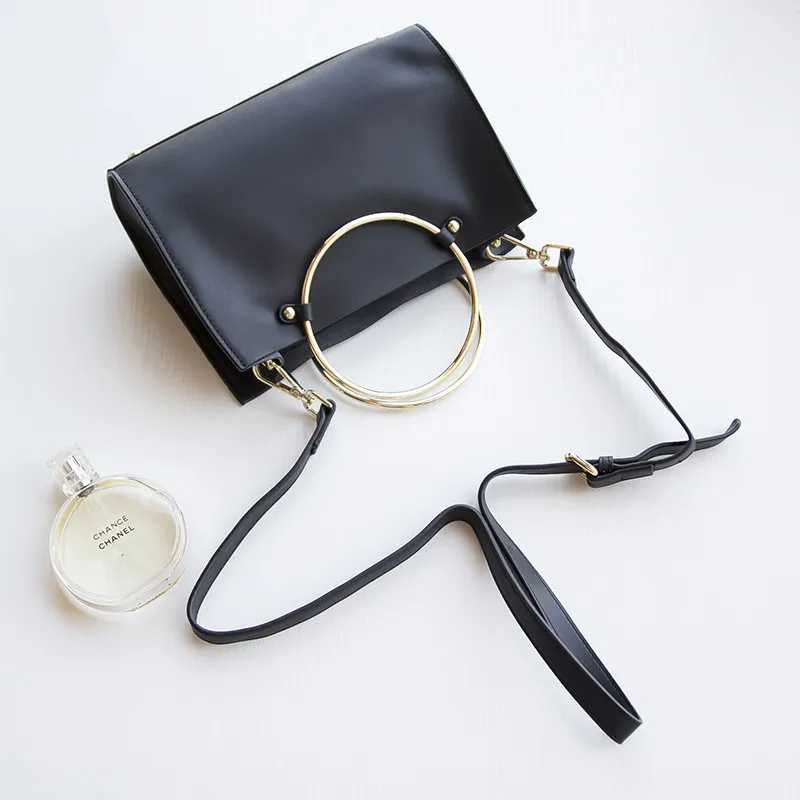 Chjjny 2017 Оригинальный дизайн простой модный стиль натуральная кожа женские