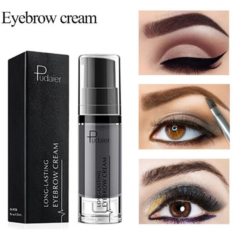Pudaier тушь длительный Водонепроницаемый бровей для Tinted гель крем косметический