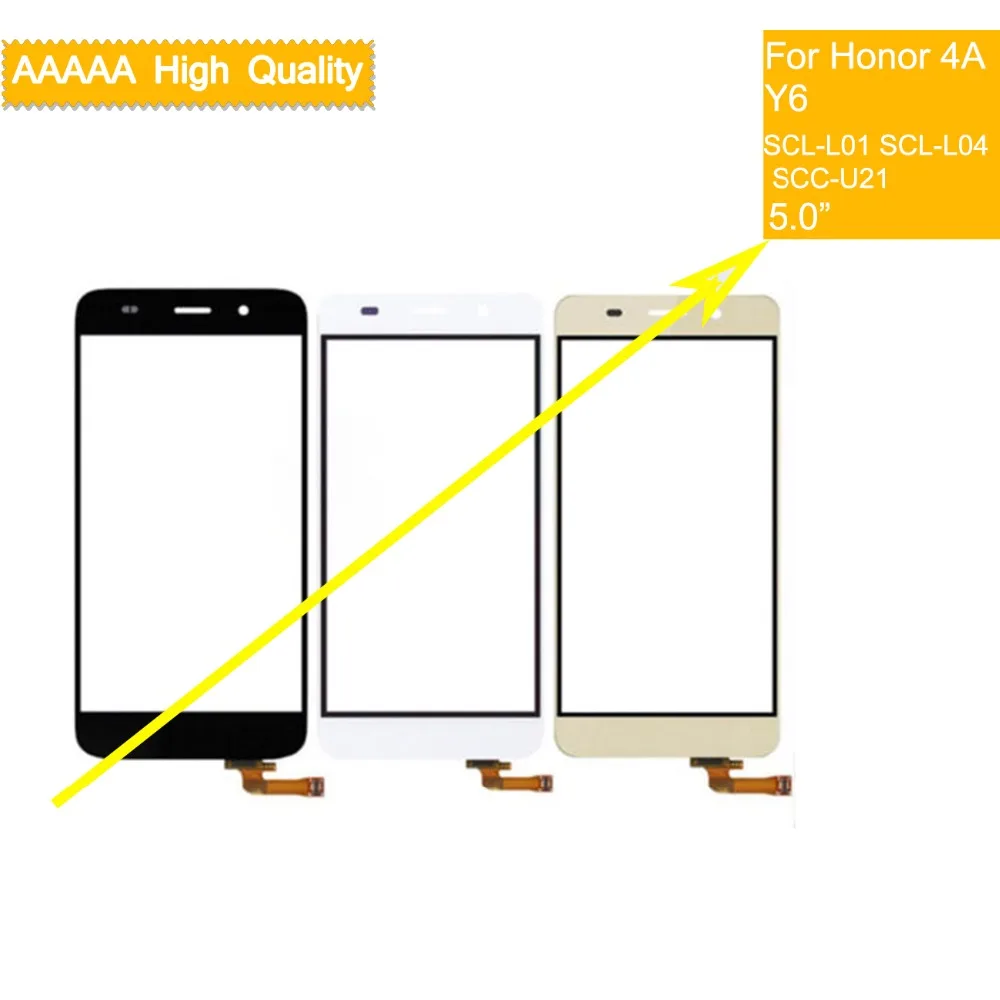 Felfial для Huawei Y6 Honor 4A SCL-L01 SCL-L04 SCC-U21 сенсорного экрана Сенсор планшета Стекло
