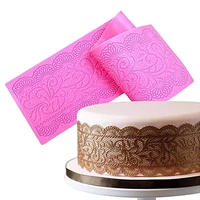 lace silicone mat for fondant diy silicone lace mat non stick cake decorating tools sugarcraft kitchen accessories for cake