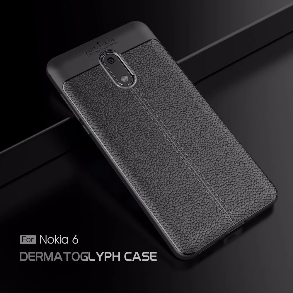 Кожаный мягкий силиконовый чехол с рисунком личи для Nokia 1 2 3 5 9 7 Plus 8 Sirocco 6 2018X6X5