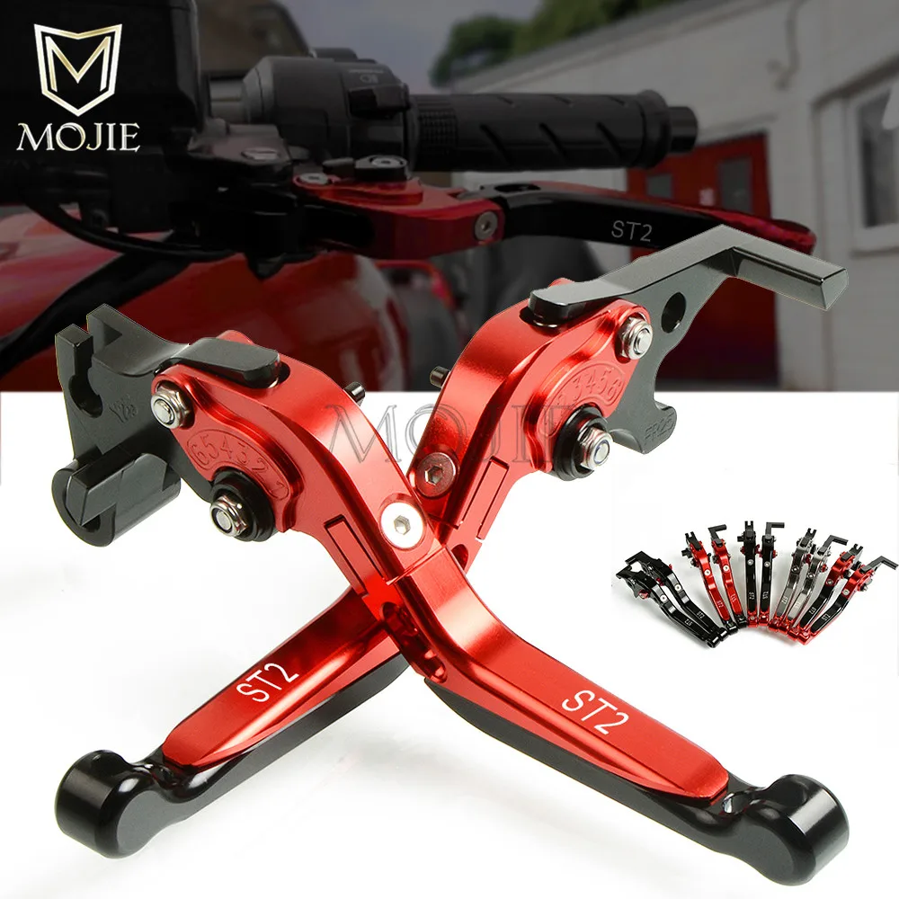 Для Ducati ST2 ST3/S/ABS ST4/S/ABS ST4S аксессуары для мотоциклов CNC Алюминиевый Регулируемый