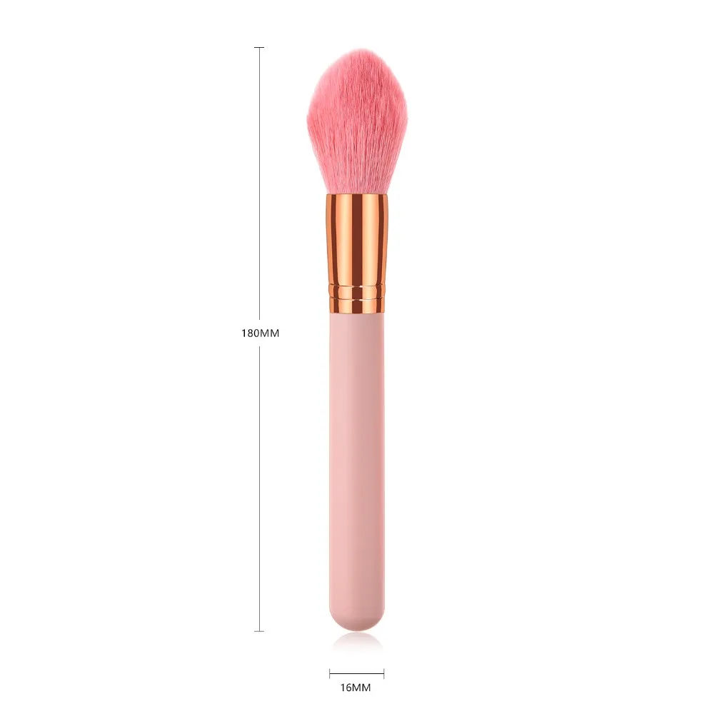 Мягкая кисть бронзатор из козьего волоса Pro 1 шт. лицевая свободная Пудра Кисти