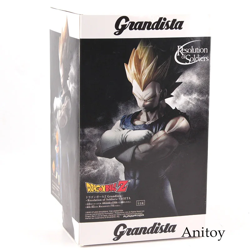 Фигурка коллекционные куклы Vegeta Grandista разрешение солдат Dragon Ball Z Dragonball Vegeta Фигурки ПВХ игрушки