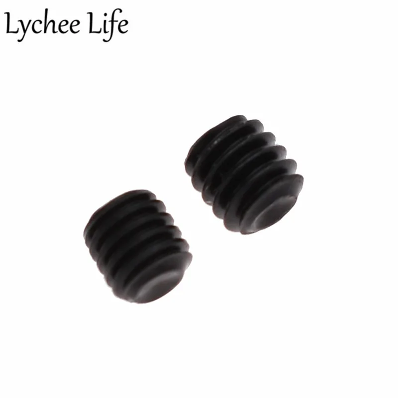 Lychee Life 10 шт. промышленные стержневые снасти, винт из углеродистой стали, детали швейной машины, сделай сам, ручной работы, для дома, фабричные Швейные аксессуары