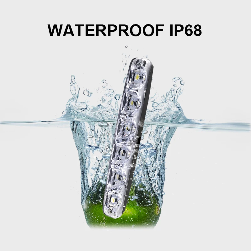 2 шт. дневные ходовые лампы 12 В 6000 K Комплект для освещения автомобиля