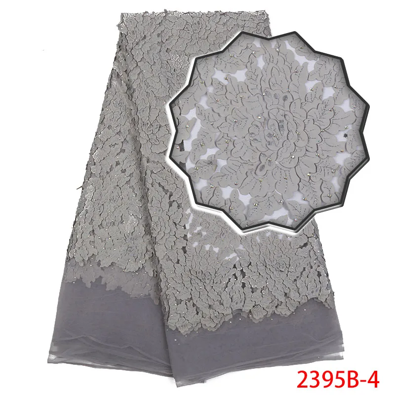 Нигерийская кружевная ткань 2019 высококачественное хлопковое кружево с камнями