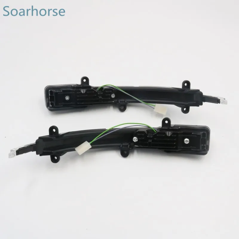 Зеркало заднего вида Soarhorse светодиодный светильник с поворотным сигналом и
