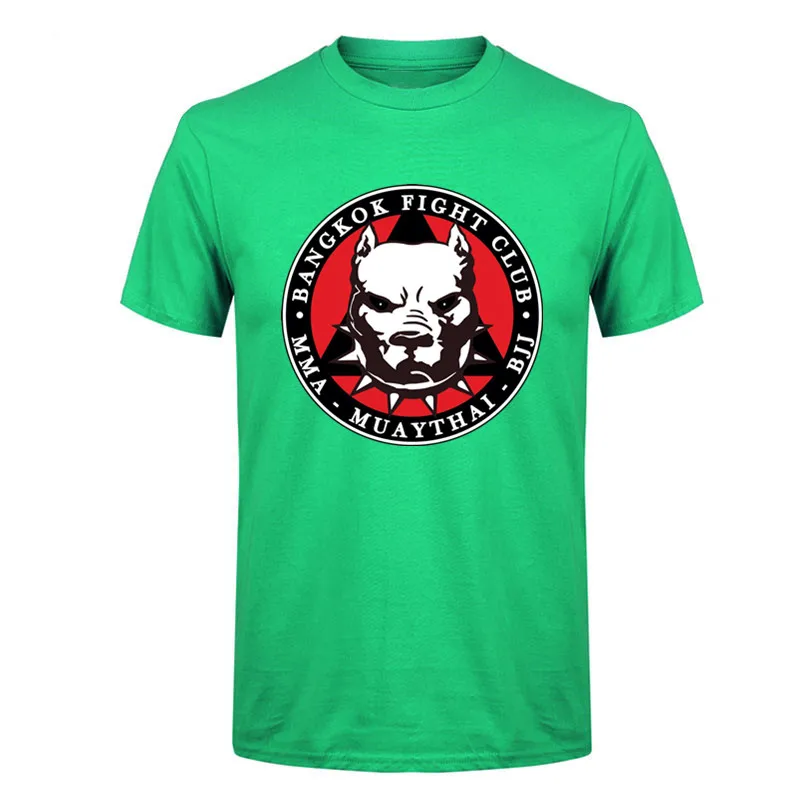 ММА BJJ Kongfu Муай Тай борец футболки Для Мужчин's Повседневное Бангкок Бойцовский