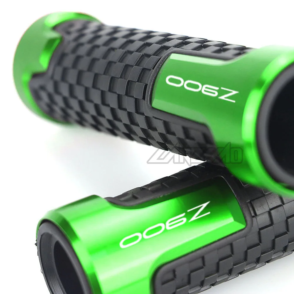 Рукоятка для мотоцикла 7/8 &quot 22 мм CNC алюминиевый резиновый гелевый Ручка Kawasaki Z900