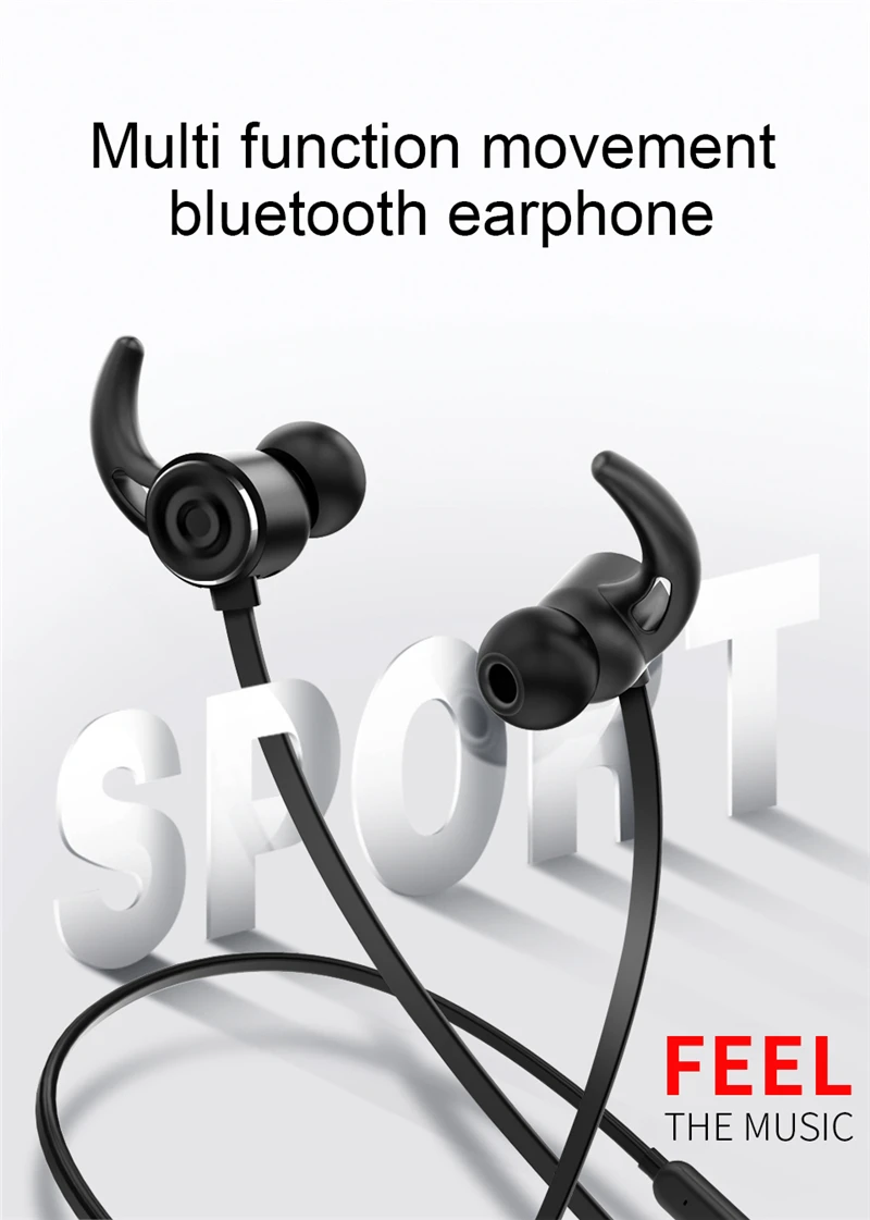 Joyroom D4 Bluetooth наушники Беспроводная спортивная Гарнитура наушники магнитные IPX5 водонепроницаемые наушники для iPhone samsung huawei