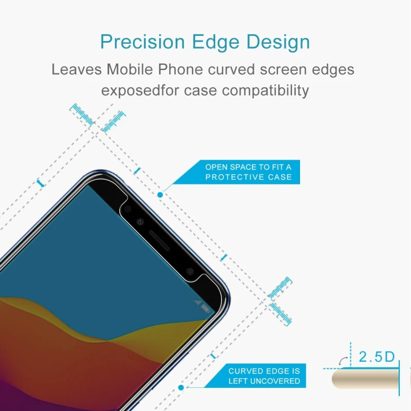 JGKK, черное закаленное стекло 2.5D для huawei Honor 7A Pro 7A, защита от шпиона, Защитная пленка для Honor 7C Pro 7C