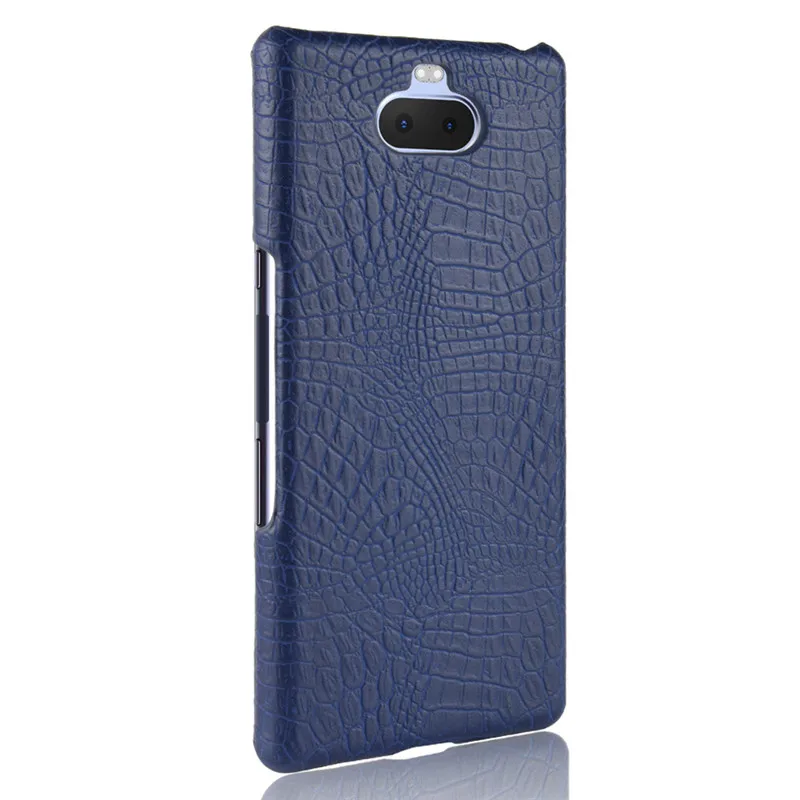 For Sony Xperia 10 Case phone bag case Luxury Crocodile Skin PU leather Cover I3113 I4113 I4193 |
