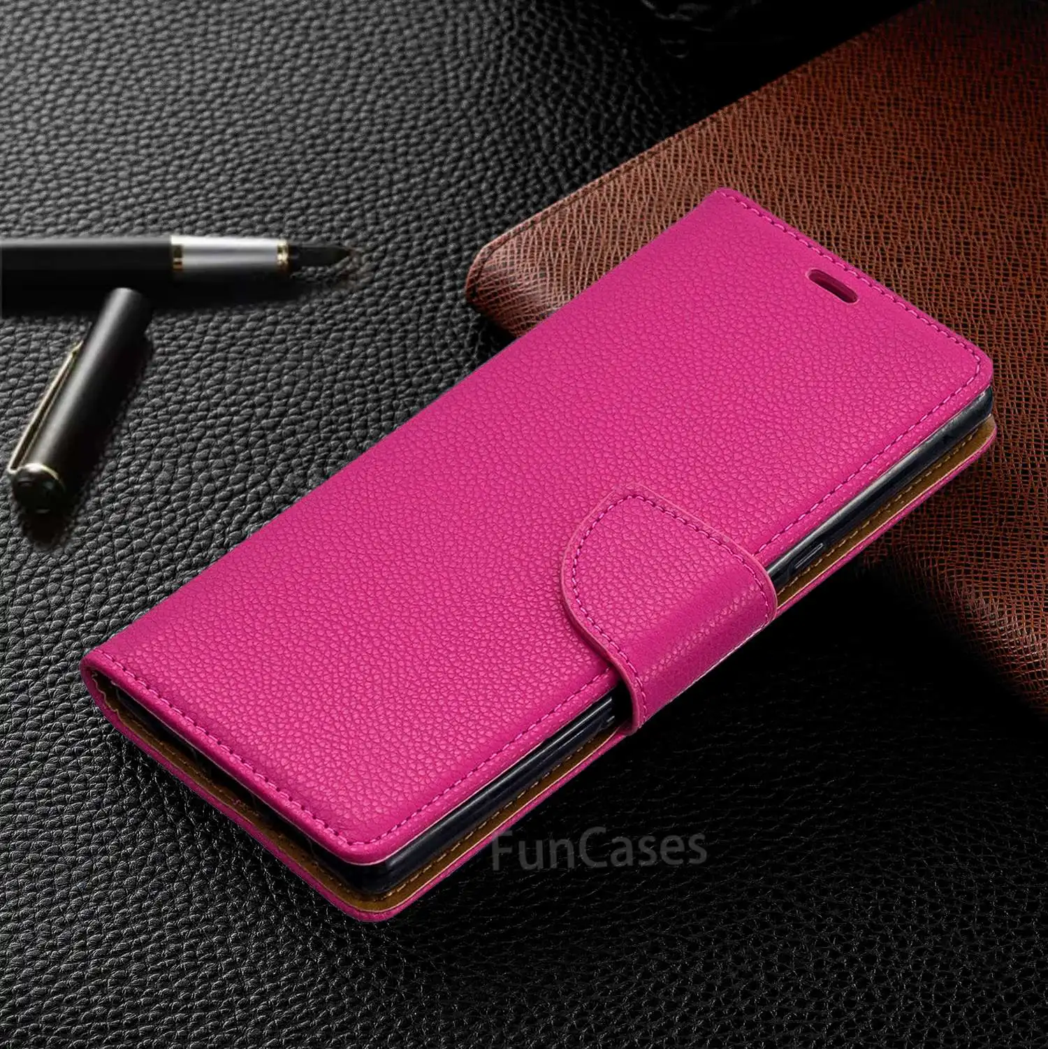 Coque для sony Xperia 10 Чехол Флип Бумажник из искусственной кожи чехол телефона задняя