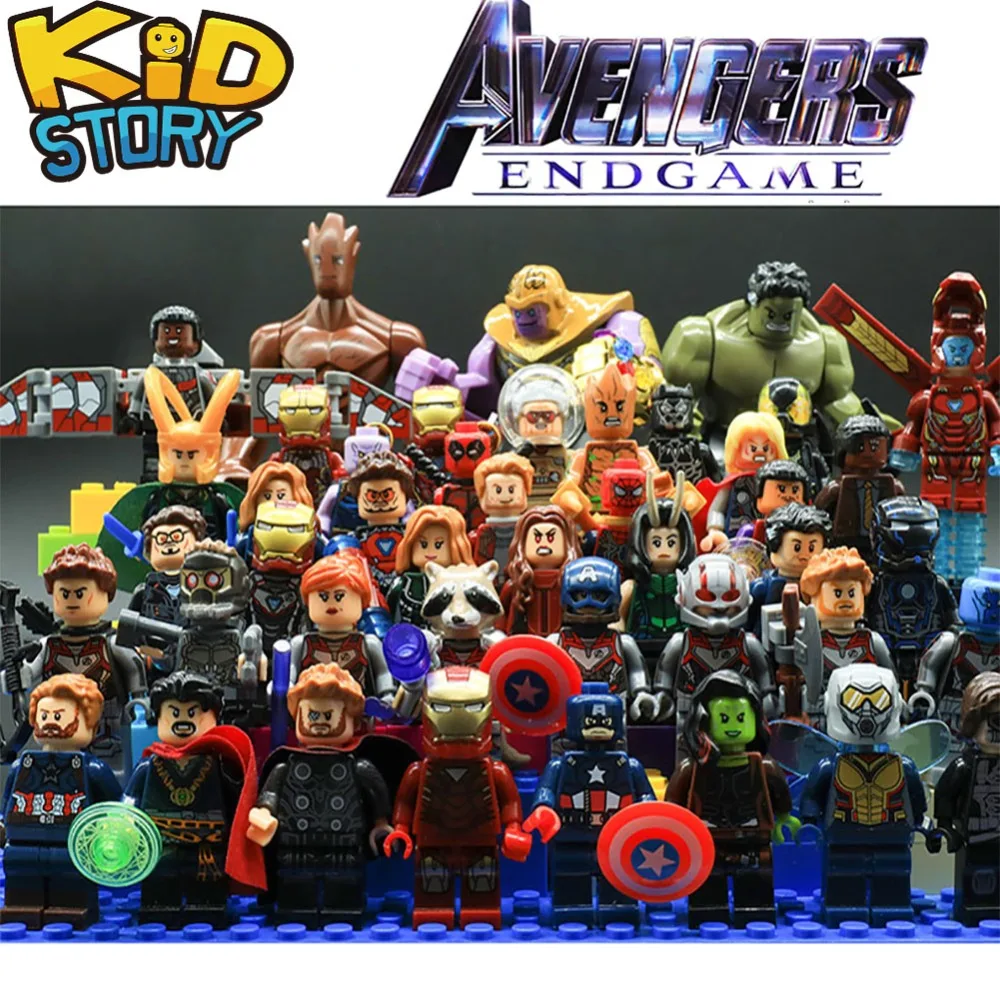 Игра Супер героев Marvel 4 Endgame игра с героями мультфильмов большие размеры Hulk Hawkeye