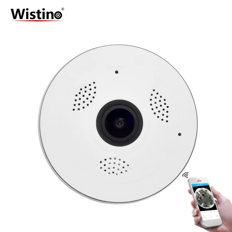 HD 960 P Беспроводная VR панорамная камера 360 градусов wifi ip видеонаблюдение объектив