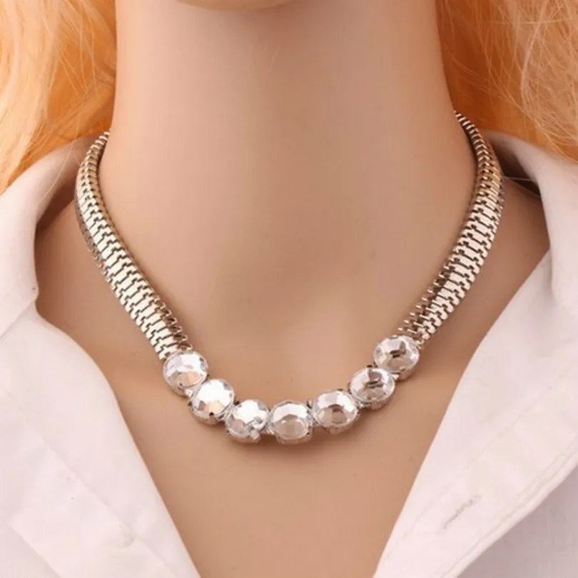 Корейская мода личности богемный элегантный Цепочки и Ожерелья Большой Панк