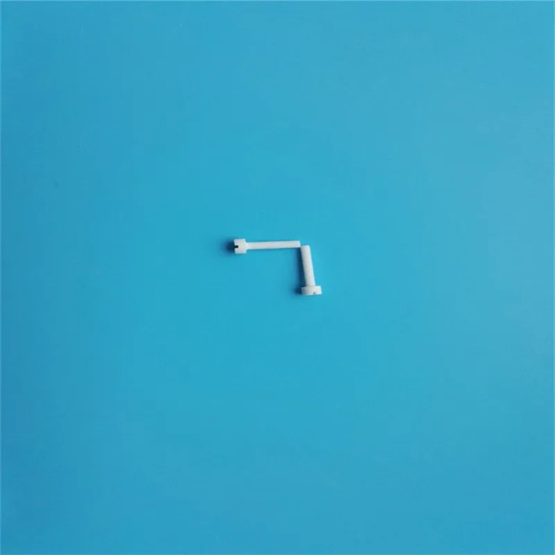 95% Al2O3 керамический винт m7 * 14 высокотемпературный устойчивый винт/устойчивый к