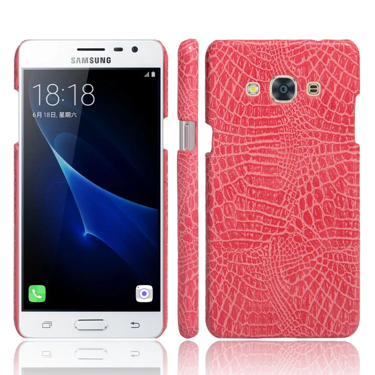 Для samsung Galaxy SM J3119S J3 J 3 Pro Duos TD LTE для J3110 J3119 чехол с крокодиловым узором 5 0&quot|for