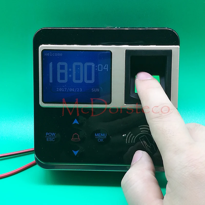 DIY Полный yli длинный тип Электрический замок двери комплект отпечатков пальцев