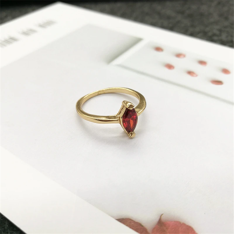 GOINHOT 1 шт. модные золотые серебряные капли воды циркониевые кольца винтажные