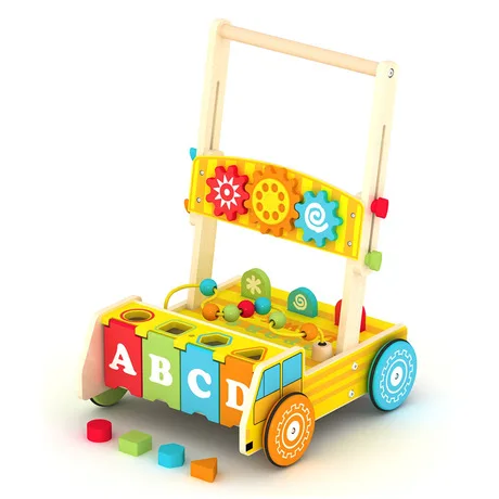 Детские ходунки деревянные образовательные игрушка игрушки для детей с