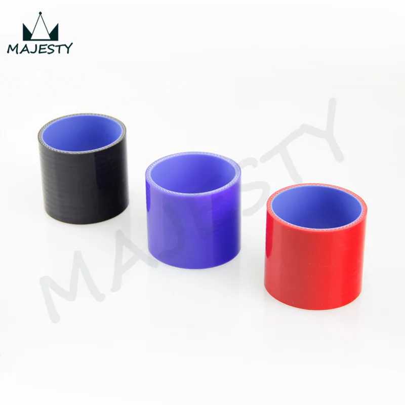 Racing Silicone Hose Straight Coupler Pipe Turbo hose Coolant Radiator 63mm 2.5&quot inch red | Автомобили и мотоциклы