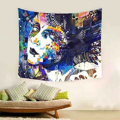 Горячее предложение в виде индийской мандалы гобелен хиппи домашний