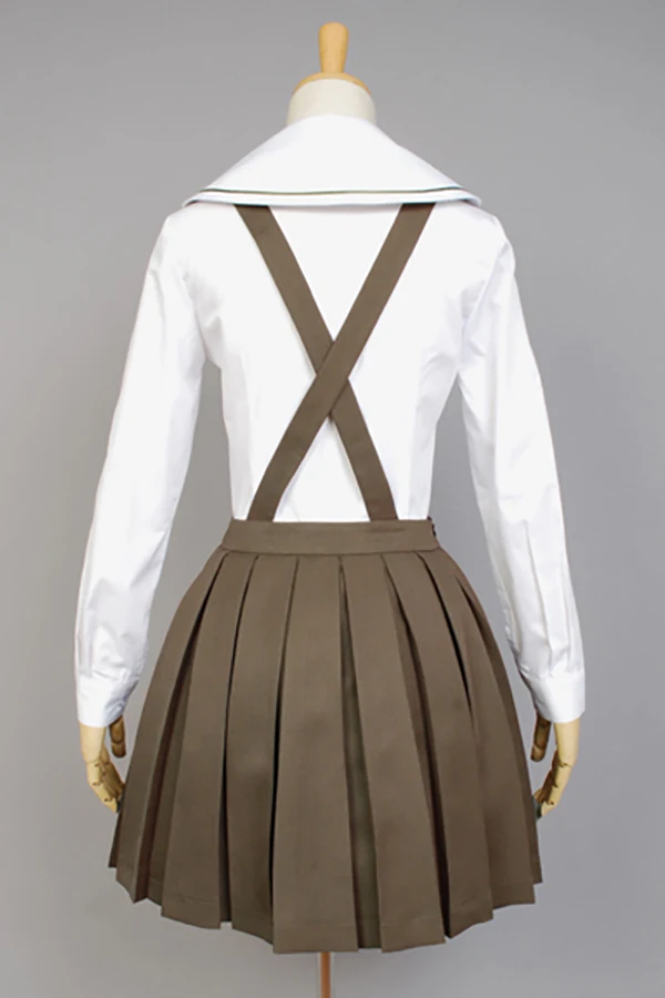Оригинальный костюм для косплея Fujisaki из аниме Danganronpa Chihiro куртка + рубашка