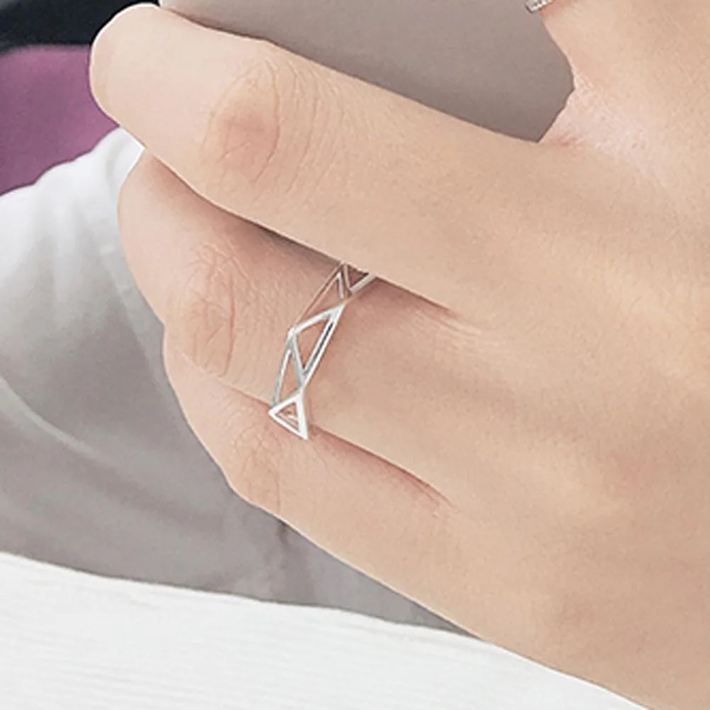 2017 новая Мода Bague мужские 20 мм в виде геометрических фигур кольцо ювелирные