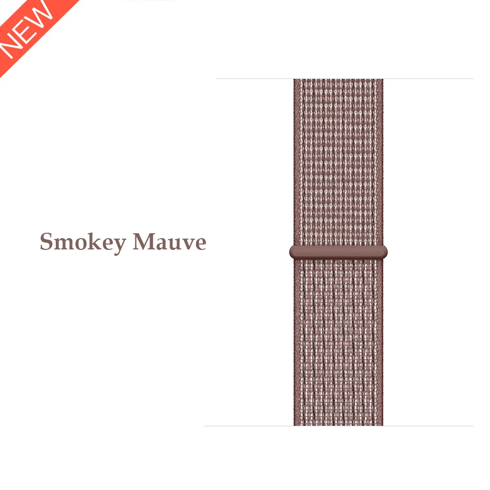 Smokey Mauve 22 мм 20 мм нейлоновый ремешок для samsung Galaxy Watch 46 мм 42 мм ремешок для samsung gear S3 Classic Frontier gear S2 Huami Amazfit - Цвет ремешка: Smokey Mauve