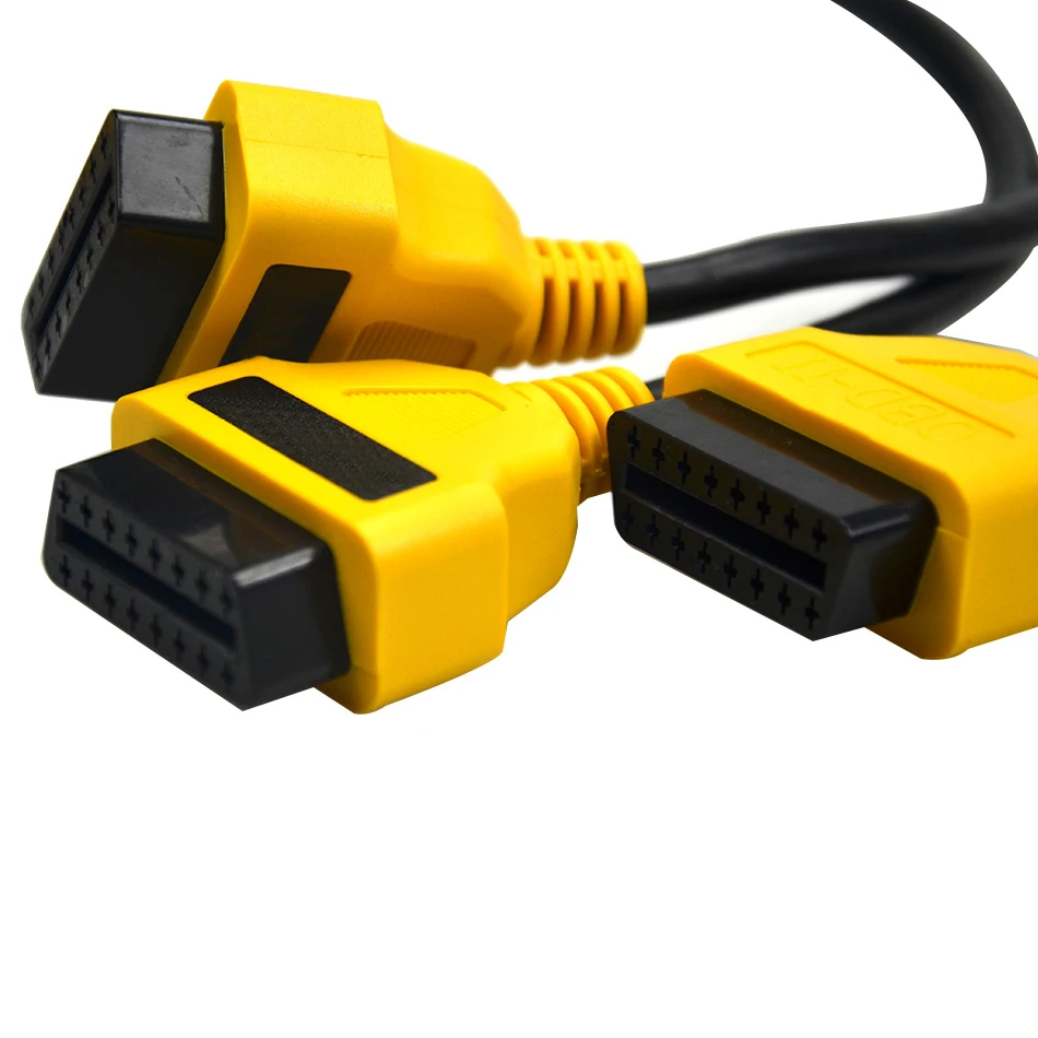Диагностические кабели для автомобиля разъемы OBD2 разделенный кабель от 1 до 3