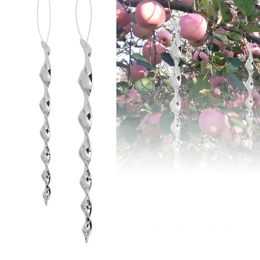 30/50 см Репеллент для птиц спиральная Светоотражающая витая проволока защиты сада